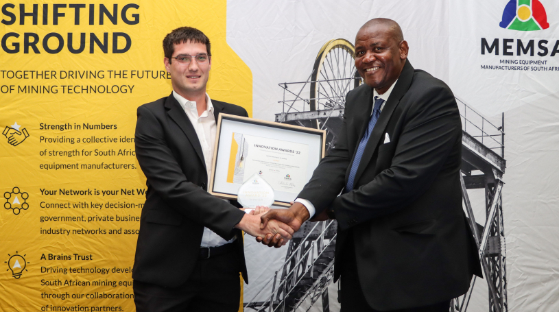 Winner: Innovation in Mineral Processing Azmet Technology & Projects for the development of the AZMET Cyanide Removal Process (AZ-CRP®)