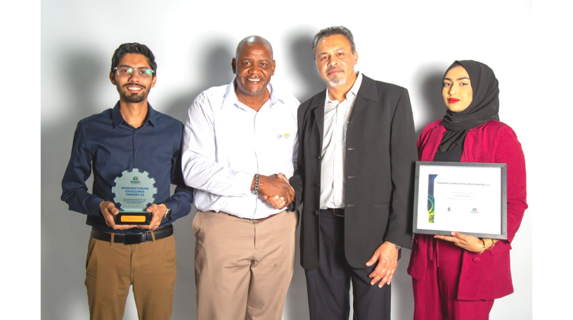 Team Buraaq with MEMSA CEO Lehlohonolo Molloyi